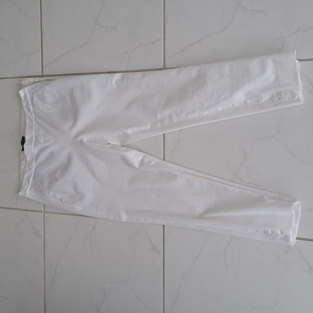J. Crew stretch white pants